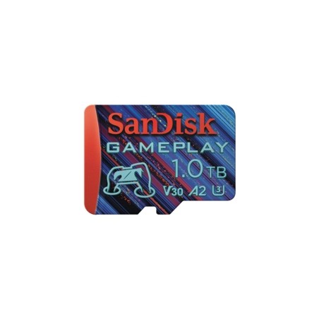 SanDisk GamePlay 1TB microSDXC UHS-I Memory Card - Lightning Fast 190MB/s for Ultimate Gaming Performance!